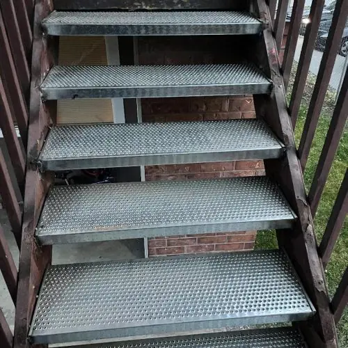 Steel stair replacement