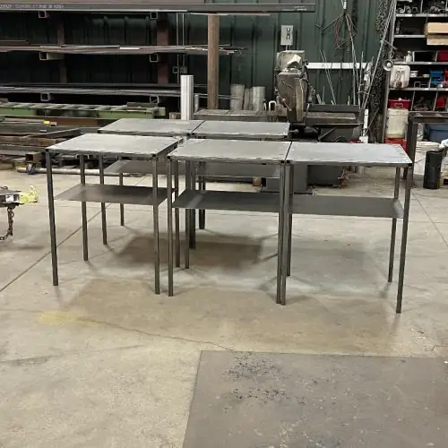 Custom table fabrication